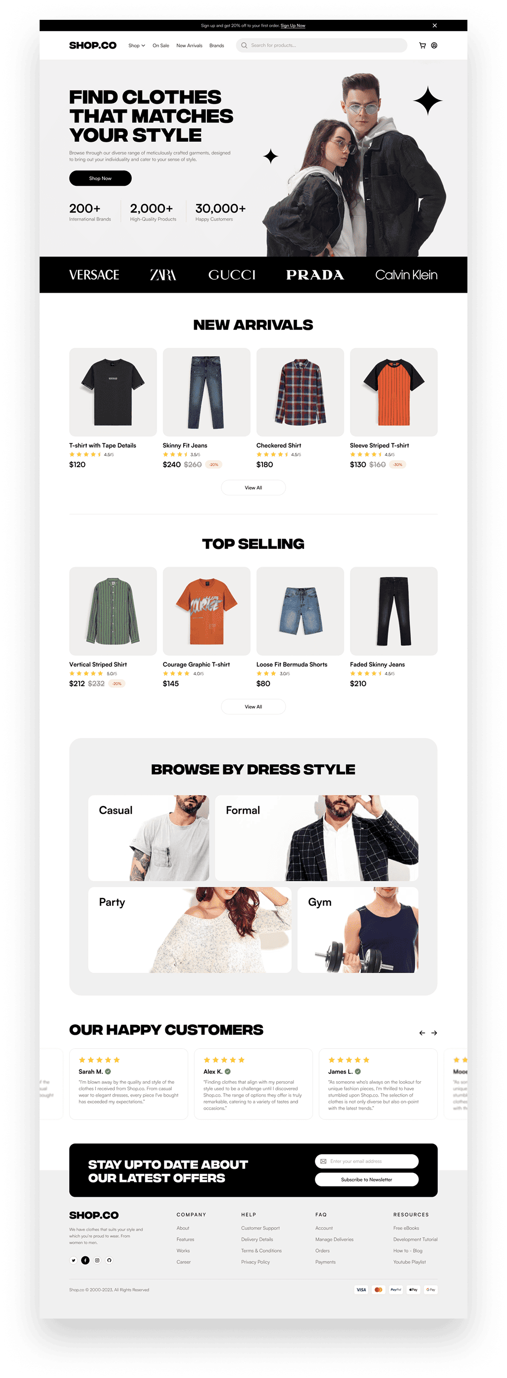 Shop.Co modern ecommerce platform