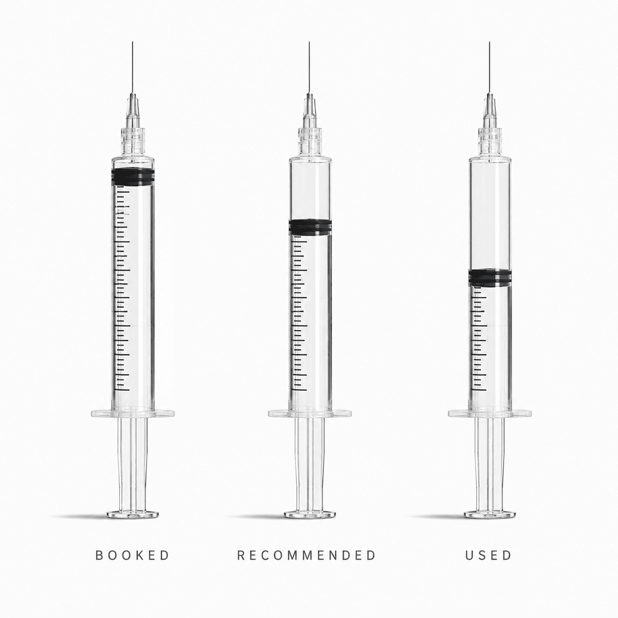 Forme Aesthetic three-syringe restraint story creative