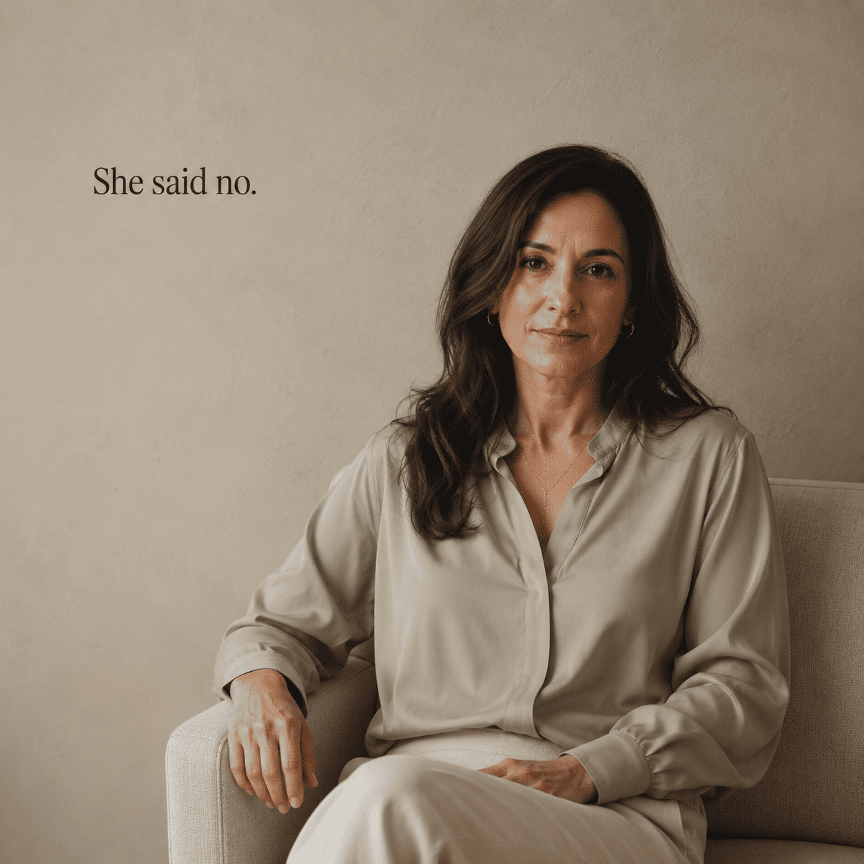 Forme Aesthetic 'she said no' restraint story creative